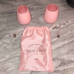 Odeme Pair of Silicone Wine Glasses
